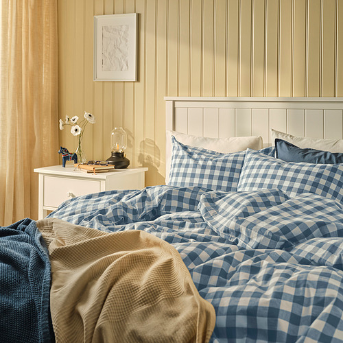 EKTANDVINGE duvet cover and pillowcase