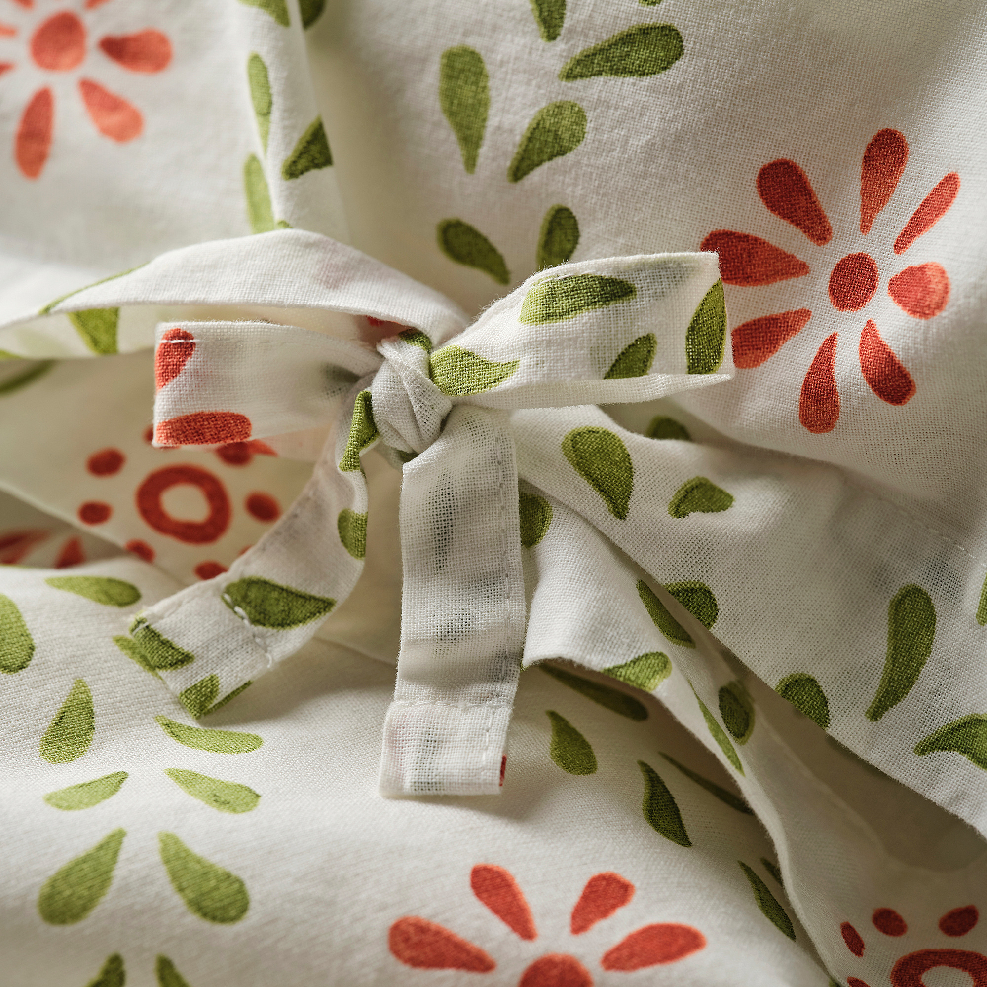 FYRISVIDE duvet cover and 2 pillowcases