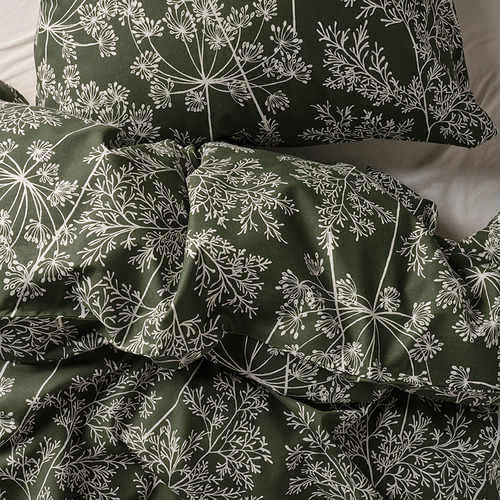 DAGGBJÖRNBÄR duvet cover and 2 pillowcases