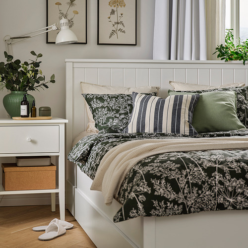 DAGGBJÖRNBÄR duvet cover and 2 pillowcases