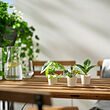 FEJKA artificial potted plant, set of 3