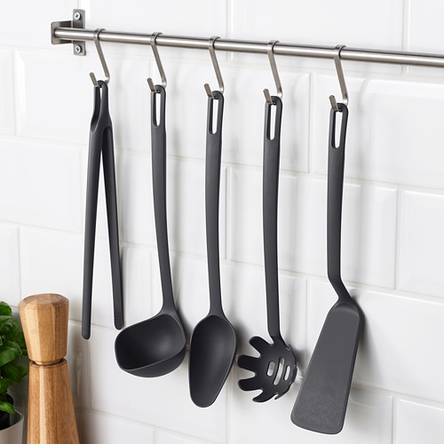 FULLÄNDAD 5-piece kitchen utensil set