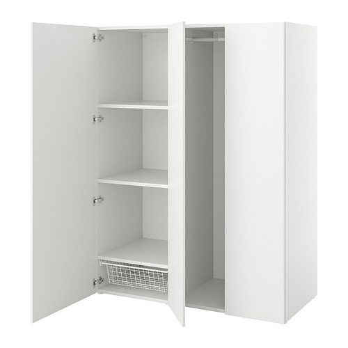 PLATSA wardrobe with 3 doors