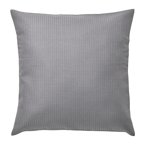 EBBATILDA cushion cover, 50x50 cm, grey