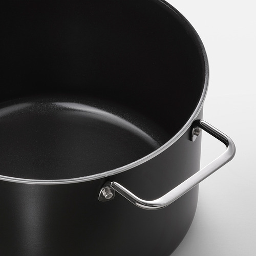 GULDÖRING pot with lid