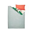 SANDLÖPARE duvet cover and pillowcase