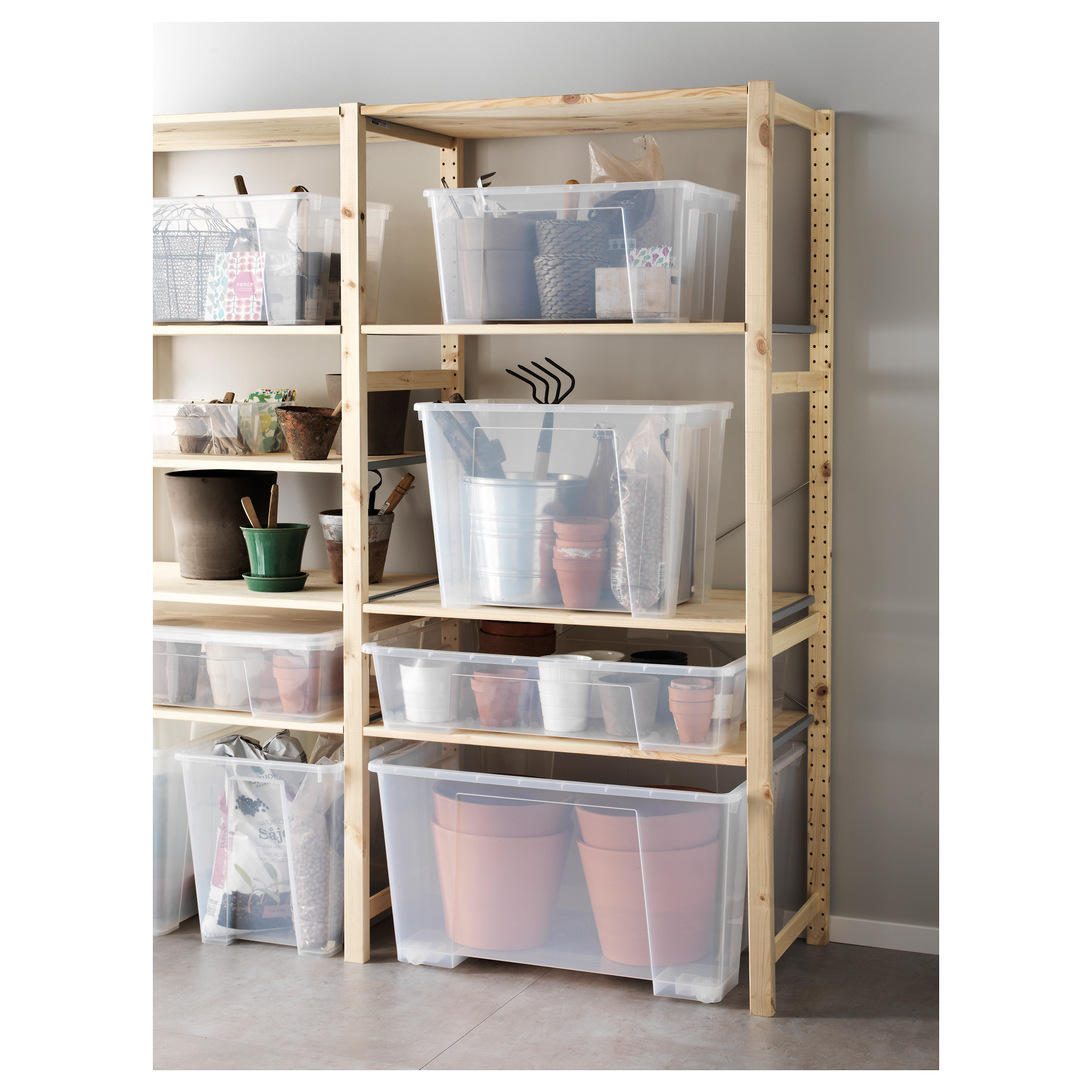 Samla Box With Lid Transparent Ikea Hong Kong