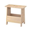 PERJOHAN stool with storage