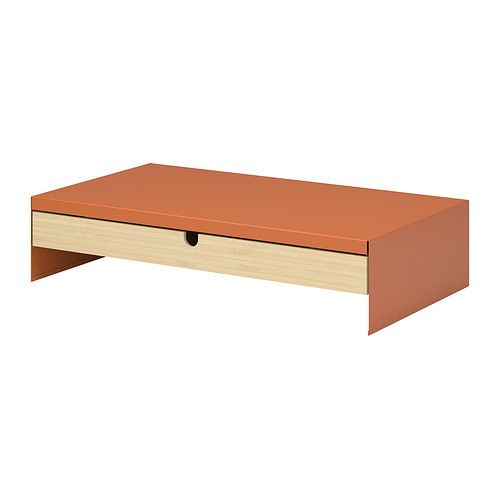 ELLOVEN monitor stand with drawer