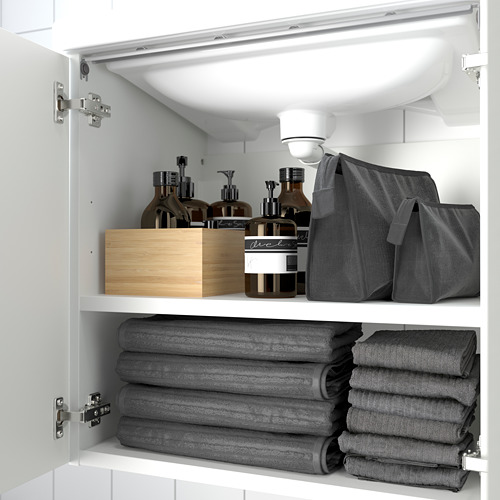 TVÄLLEN/ENHET wash-basin cabinet with 2 doors