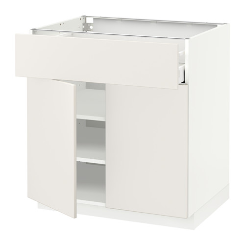 METOD/MAXIMERA base cabinet with drawer/2 doors