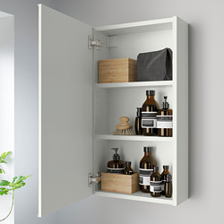 ENHET - mirror cabinet with 1 door, grey | IKEA Hong Kong and Macau - PE773298_S3