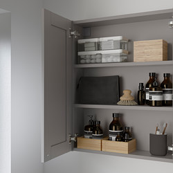 ENHET - 雙門鏡櫃, 白色/灰色 框架 | IKEA 香港及澳門 - PE773290_S3