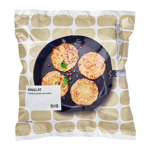 GÅNGLÅT shredded potato pancakes