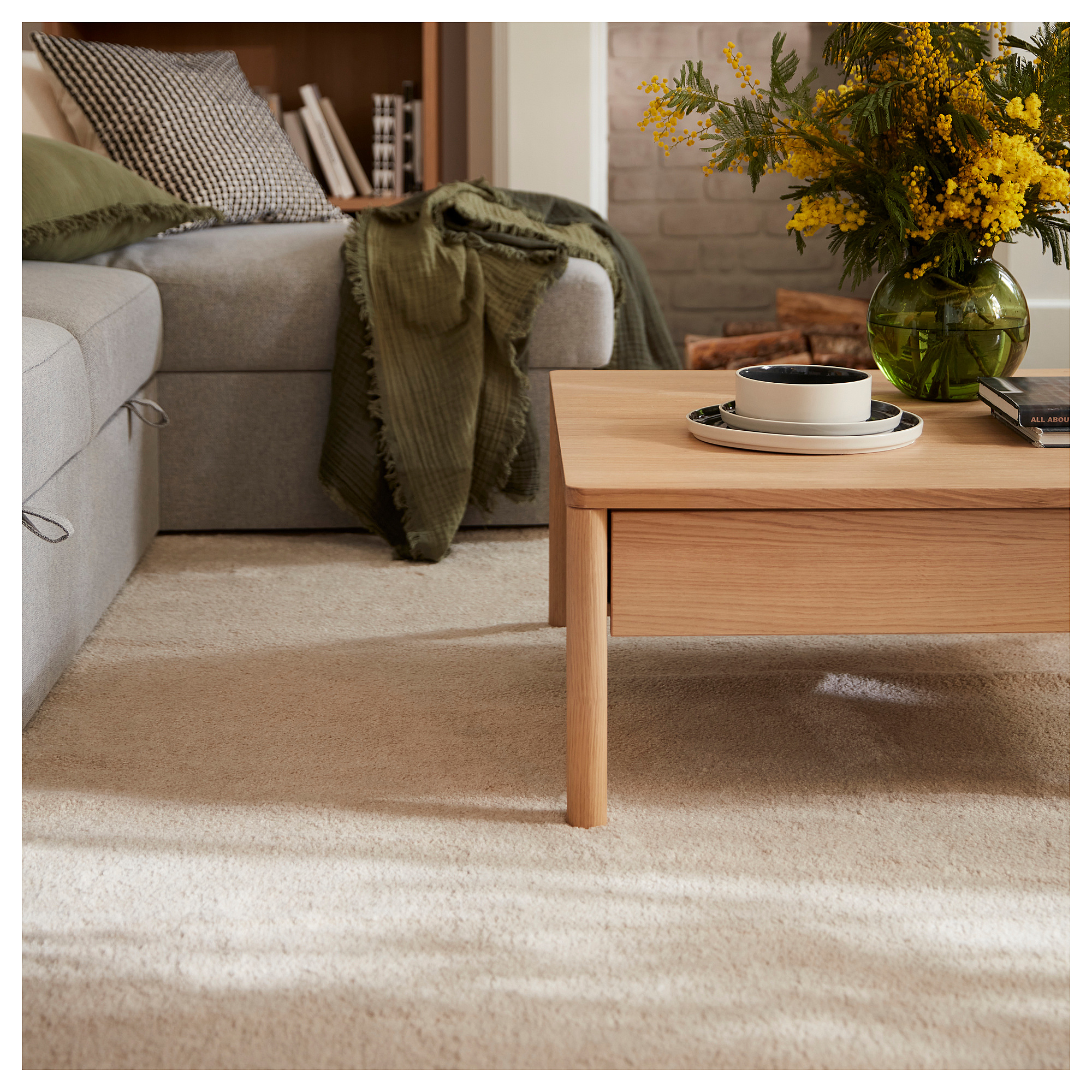 STOENSE rug, low pile