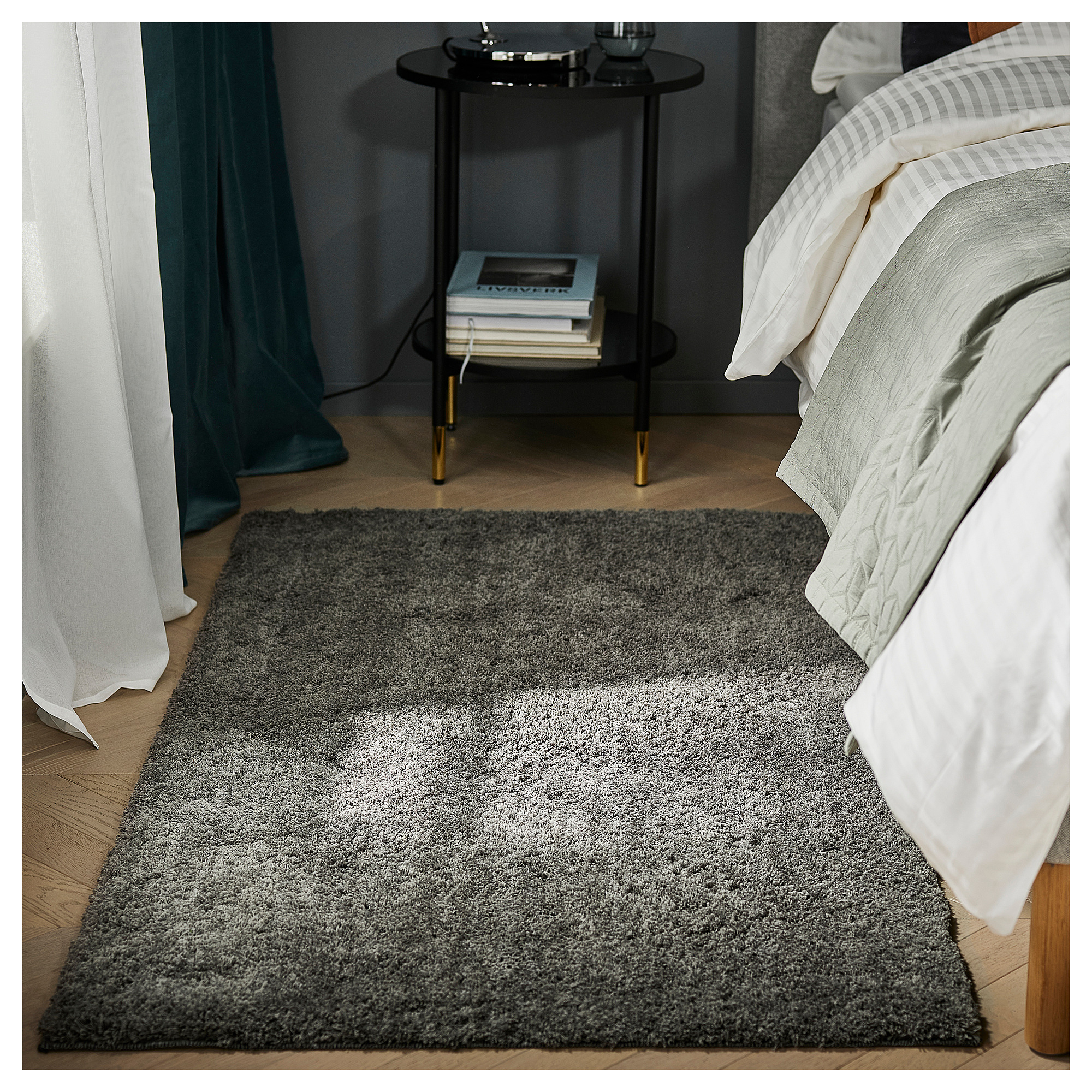 LINDKNUD rug, high pile