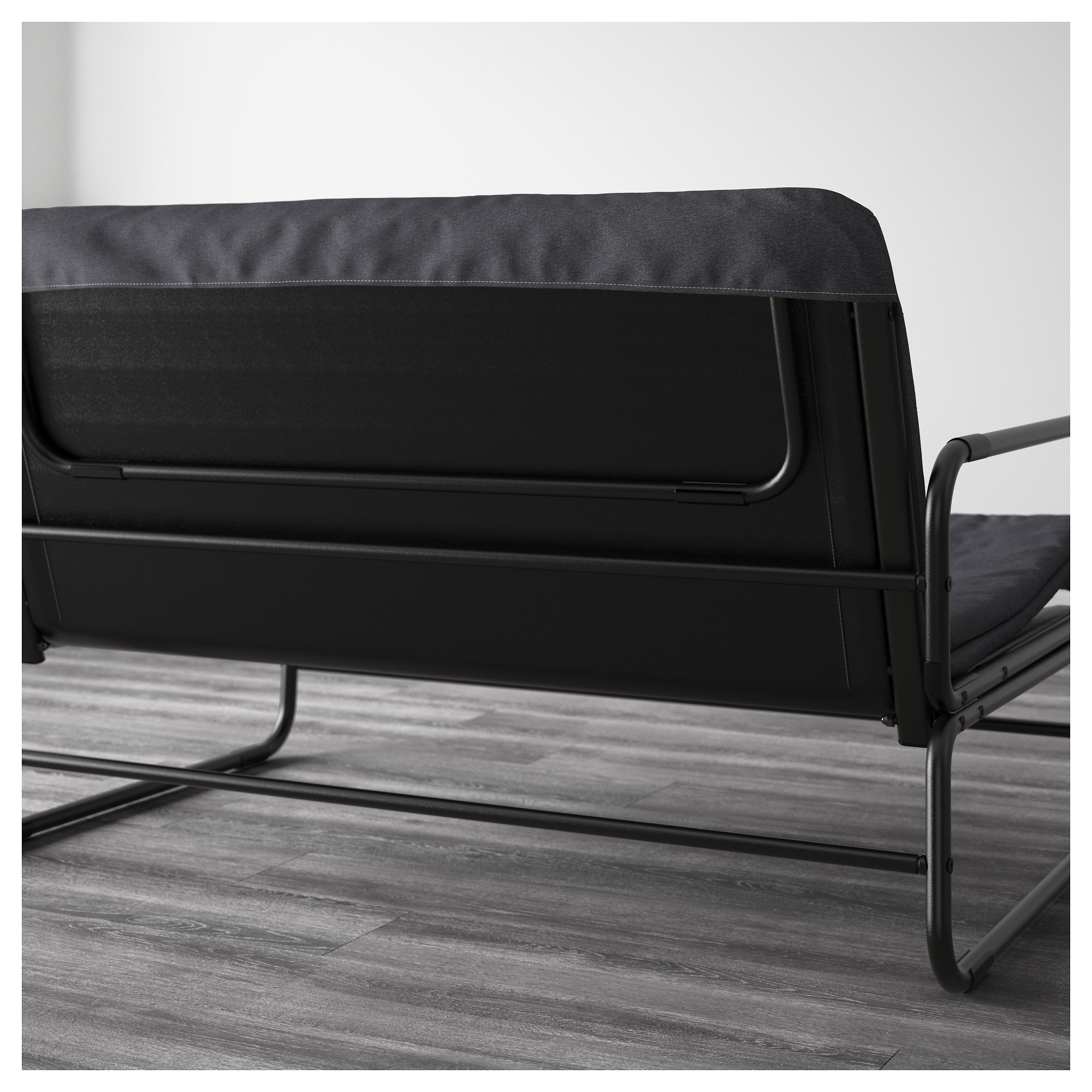 HAMMARN sofabed, Knisa dark grey/black IKEA Hong Kong