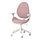 HATTEFJÄLL - office chair with armrests, Gunnared light brown-pink | IKEA Hong Kong and Macau - PE831298_S1
