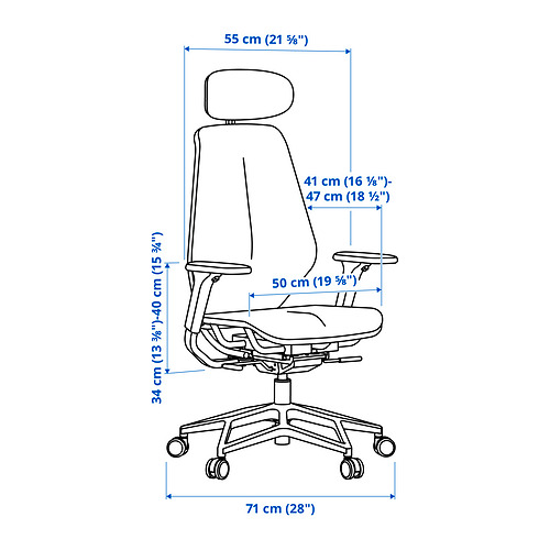 STYRSPEL gaming chair