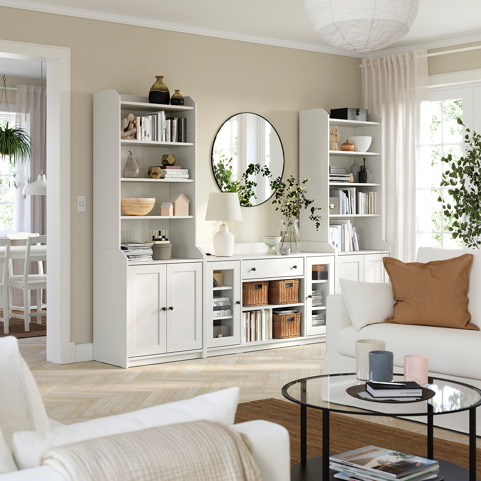 HAUGA storage combination
