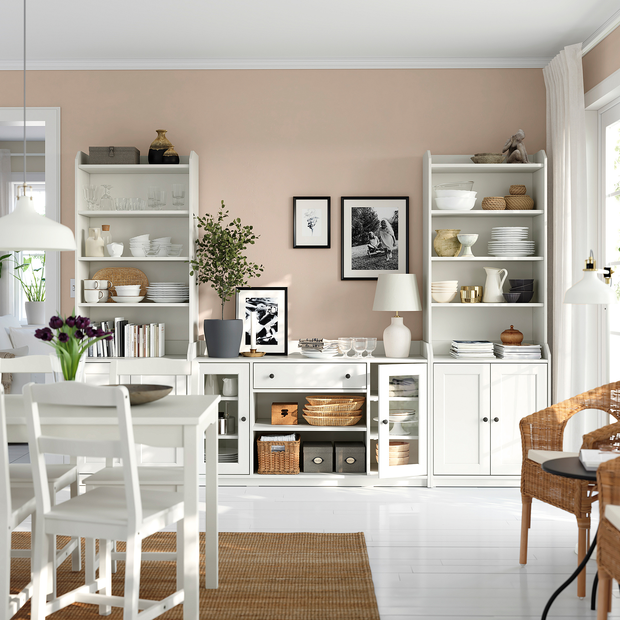 HAUGA storage combination