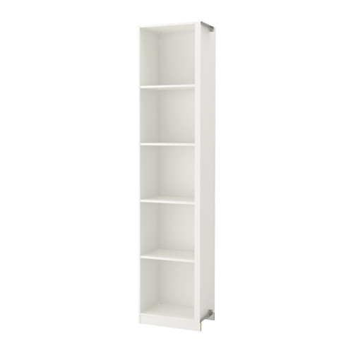 PAX add-on corner unit with 4 shelves