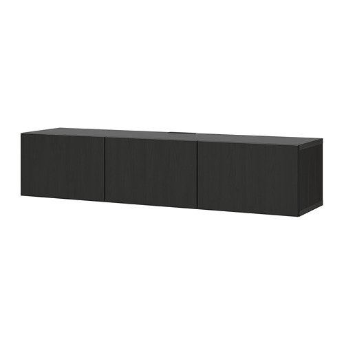 BESTÅ TV bench with doors