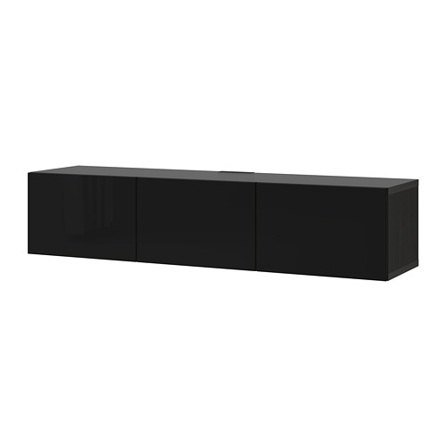 BESTÅ TV bench with doors