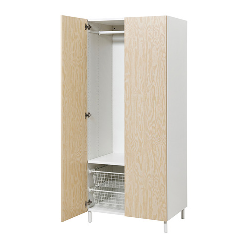 PLATSA wardrobe with 2 doors