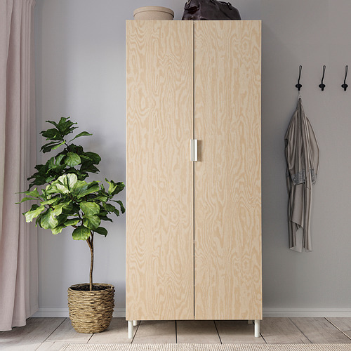 PLATSA wardrobe with 2 doors