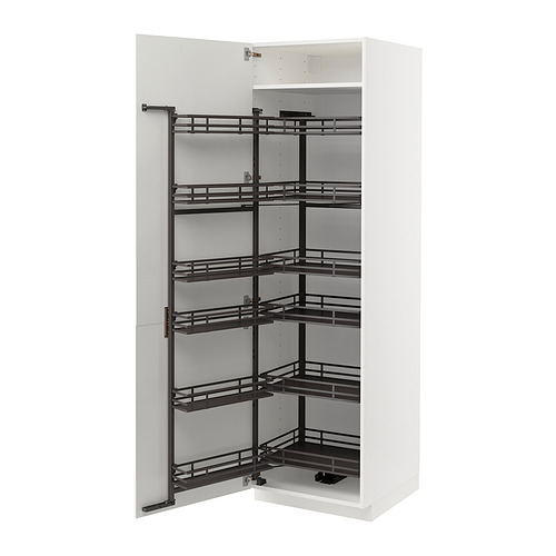 METOD high cabinet with pull-out larder