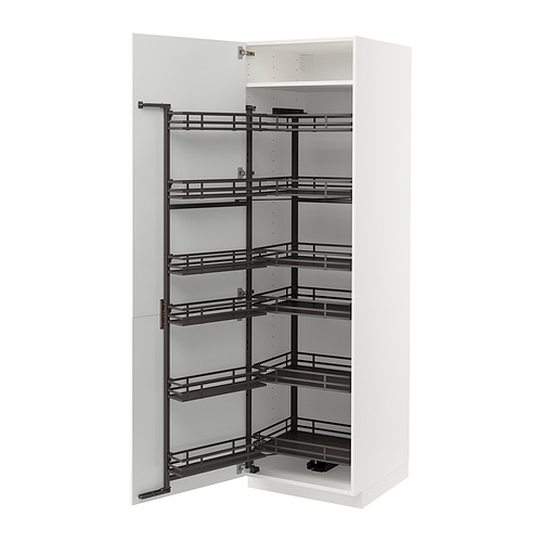 METOD high cabinet with pull-out larder