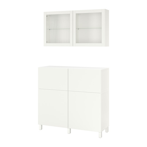 BESTÅ storage combination w doors/drawers