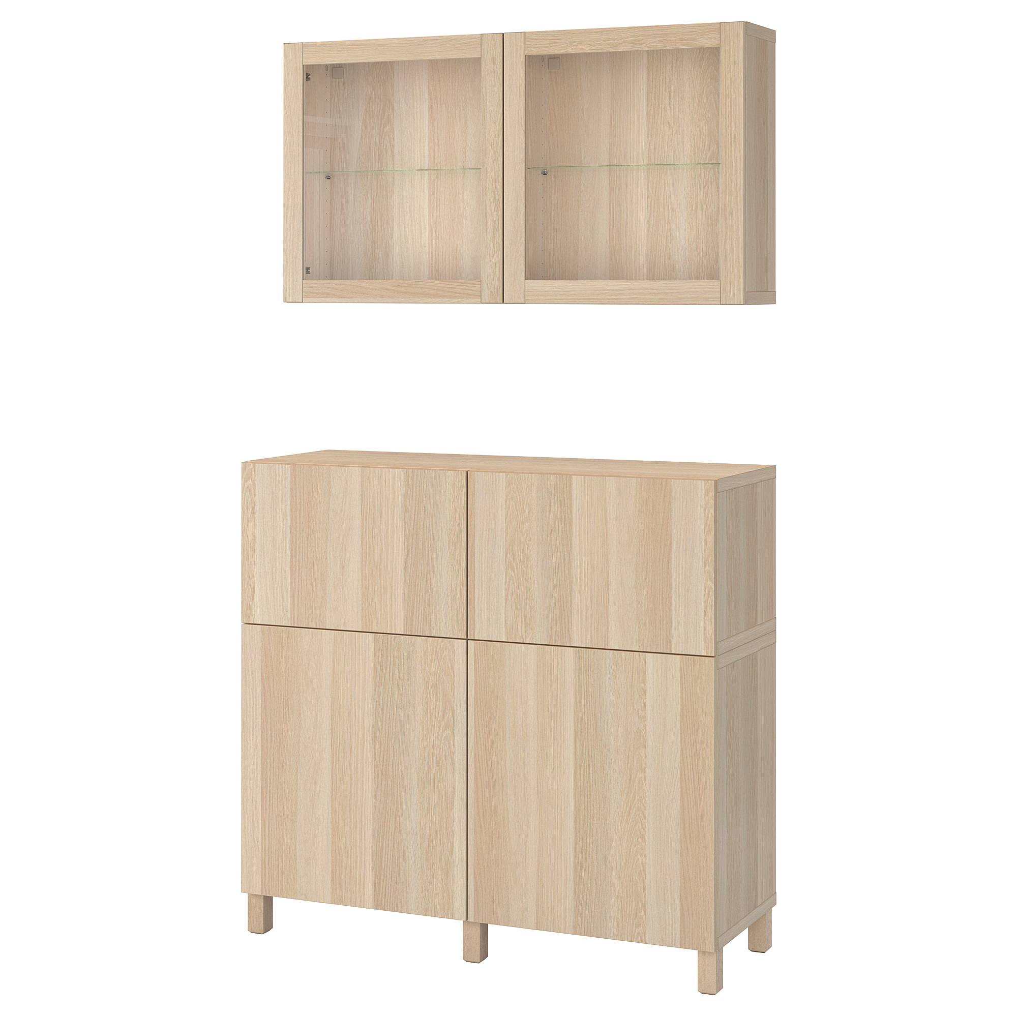 BESTÅ storage combination w doors/drawers