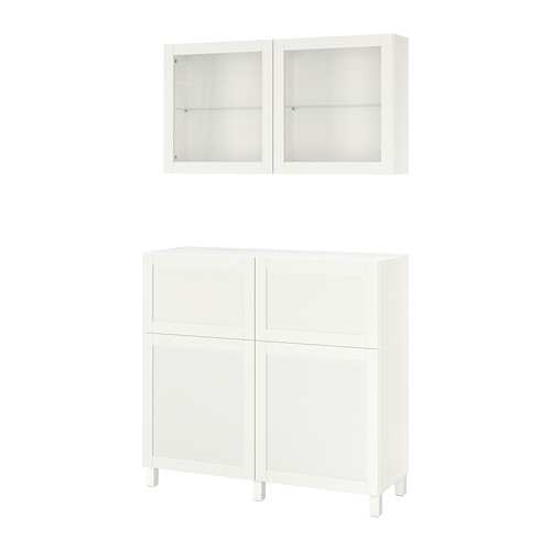 BESTÅ storage combination w doors/drawers