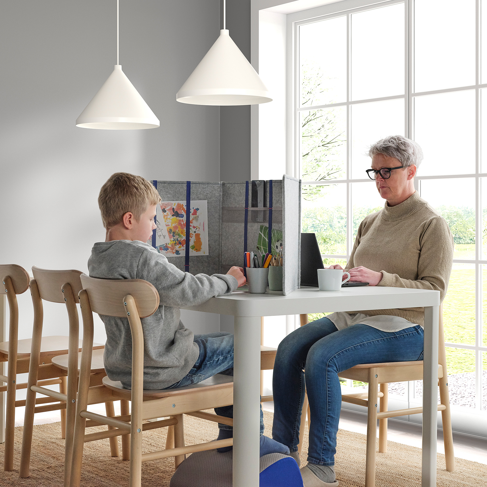 Ovning 桌上屏風連間隔 Ikea 香港及澳門