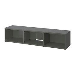 BESTÅ - TV bench, dark grey, 180x40x38 cm | IKEA Hong Kong and Macau