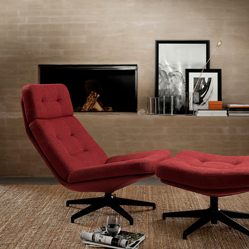 HAVBERG swivel armchair