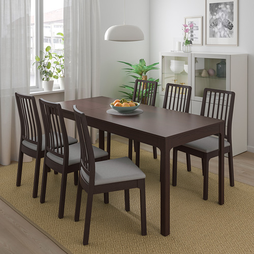 EKEDALEN/EKEDALEN table and 4 chairs