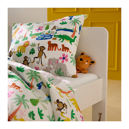 NATTHÄGER duvet cover and pillowcase