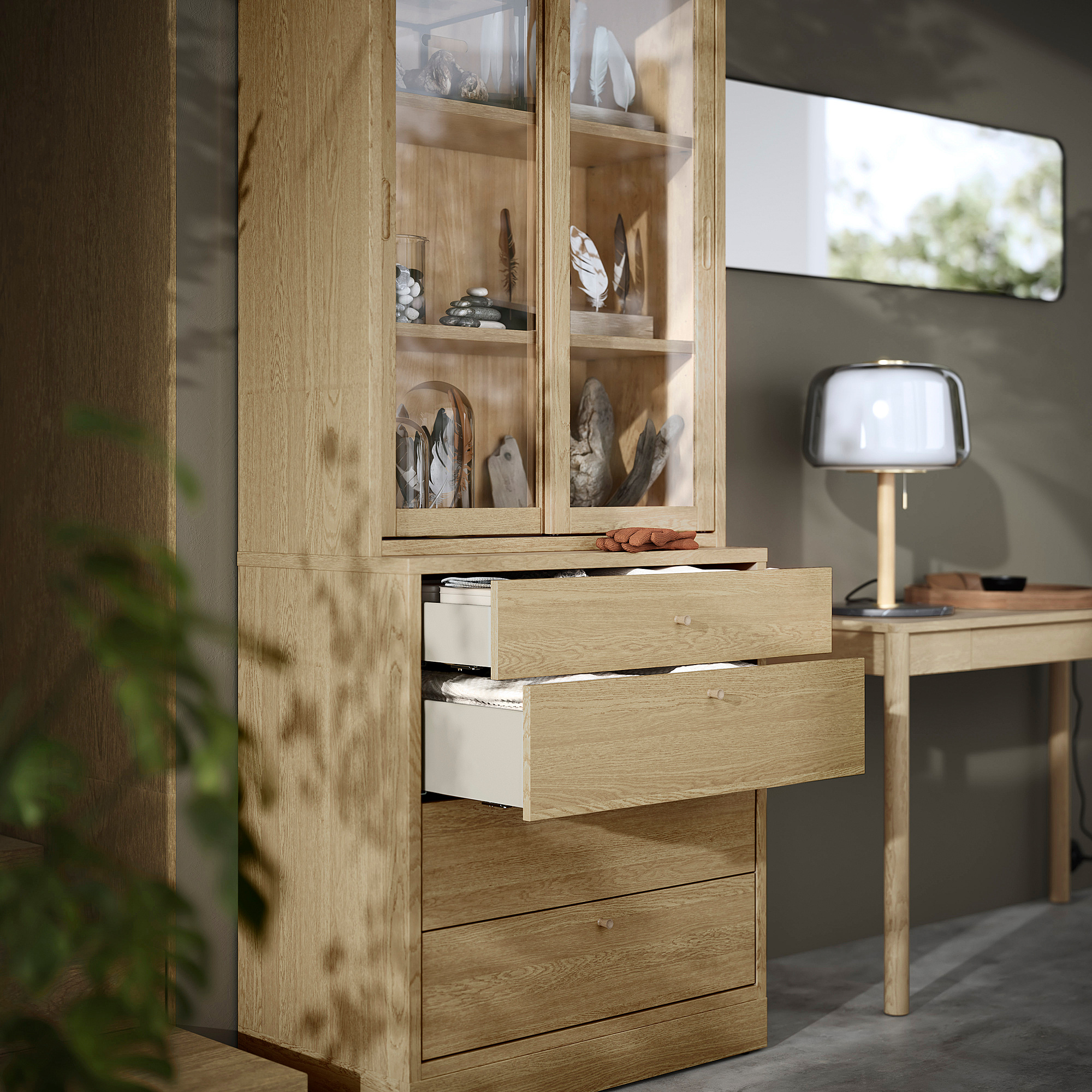 TONSTAD storage combination with drawers