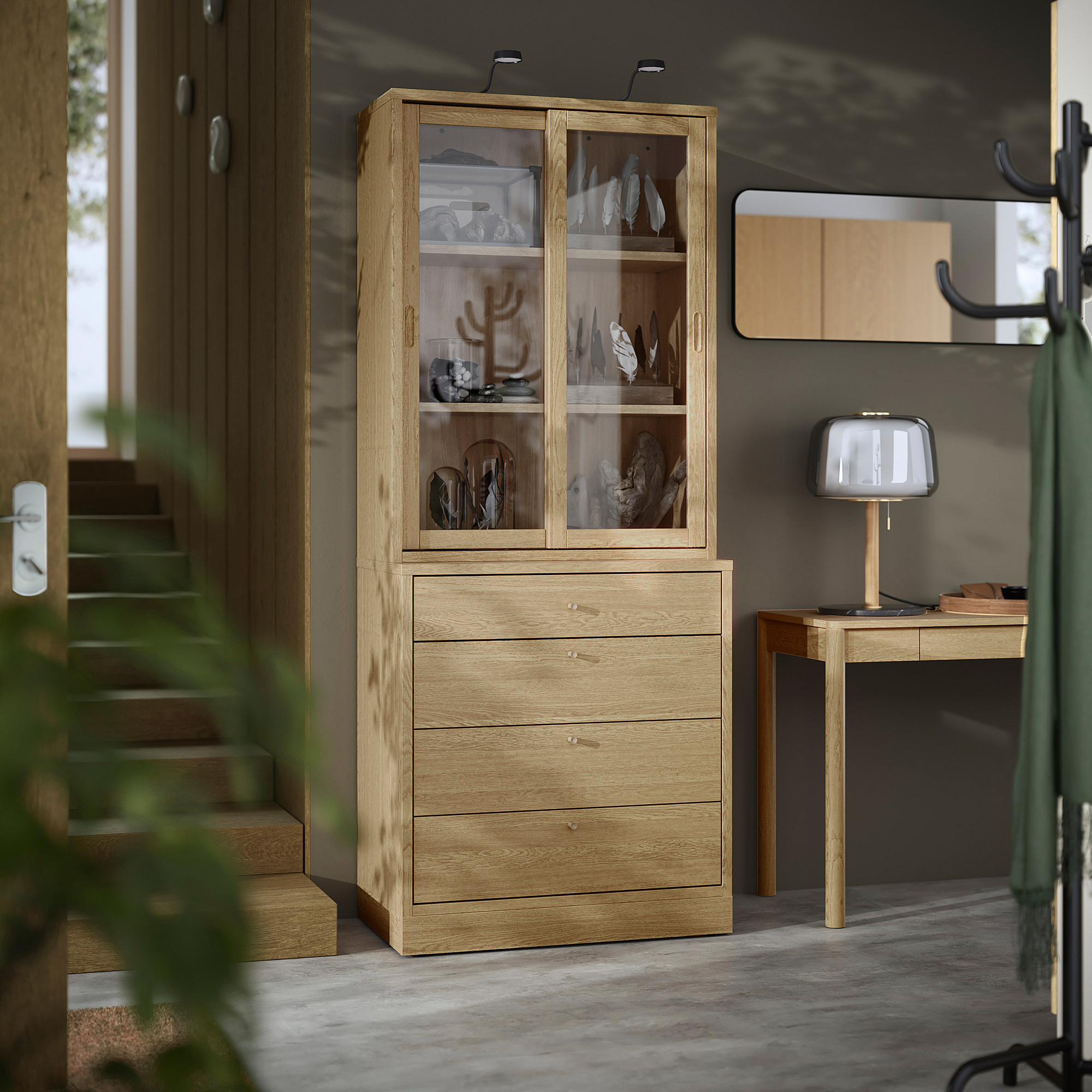 TONSTAD storage combination with drawers