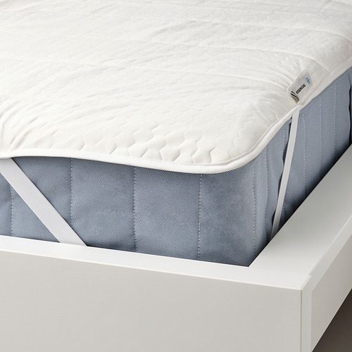 LUDDROS mattress protector, Queen - IKEA