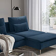 SÖDERHAMN 4-seat sofa with chaise longue