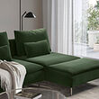 SÖDERHAMN 4-seat sofa with chaise longue
