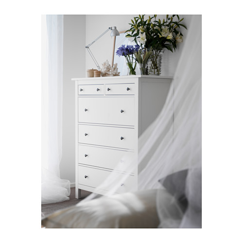 HEMNES chest of 6 drawers