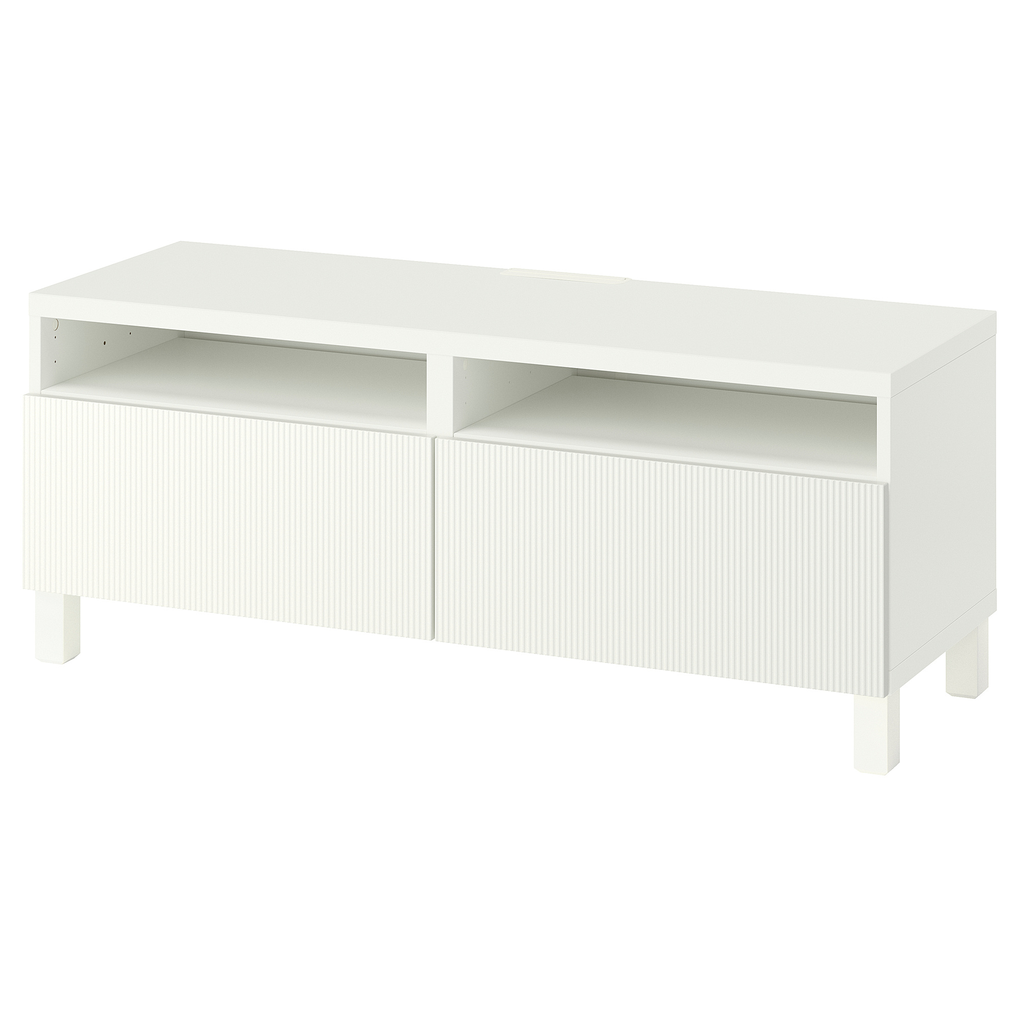 BESTÅ TV bench with drawers