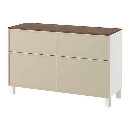 BESTÅ storage combination w doors/drawers