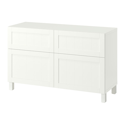 BESTÅ storage combination w doors/drawers