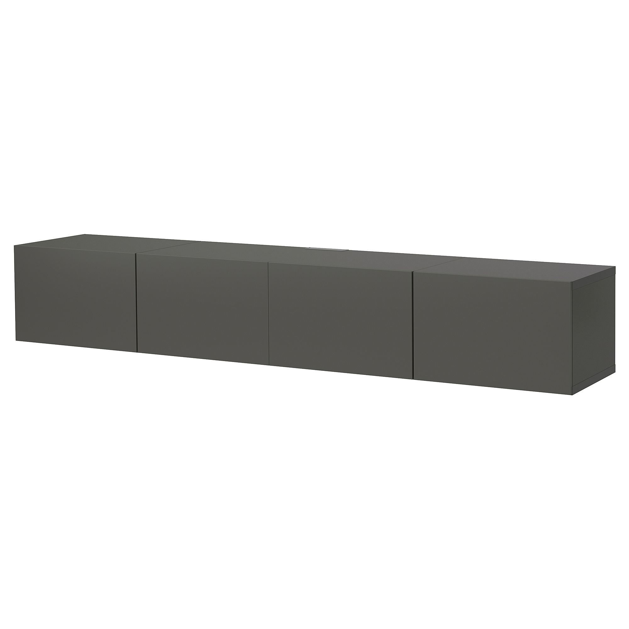 BESTÅ TV bench with doors